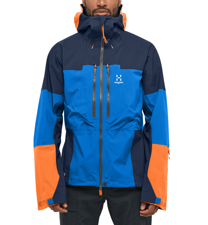 Haglöfs Men's Spitz Gore-Tex Pro Jacket Electric Blue/Tarn Blue Haglöfs