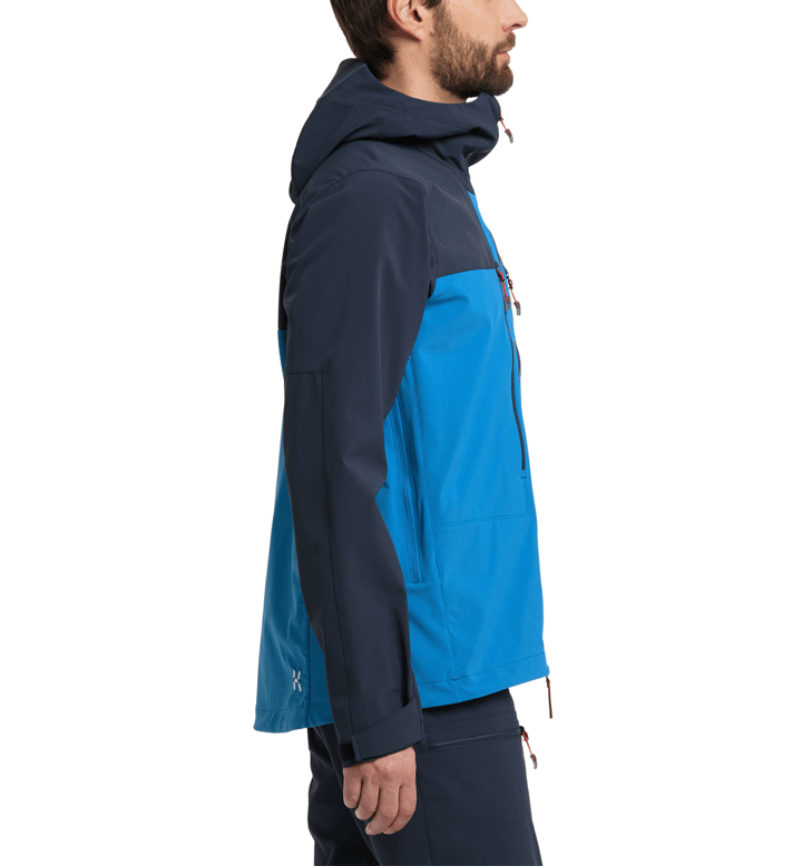 Haglöfs Men's Roc Sight Softshell Jacket Nordic Blue/Tarn Blue Haglöfs