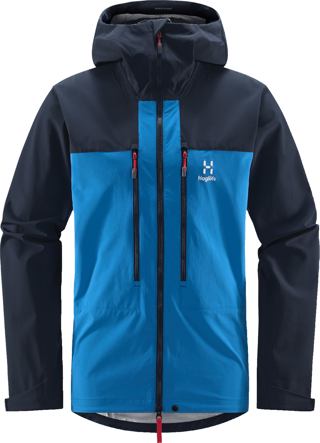 Haglöfs Men’s Roc Sight Softshell Jacket Nordic Blue/Tarn Blue