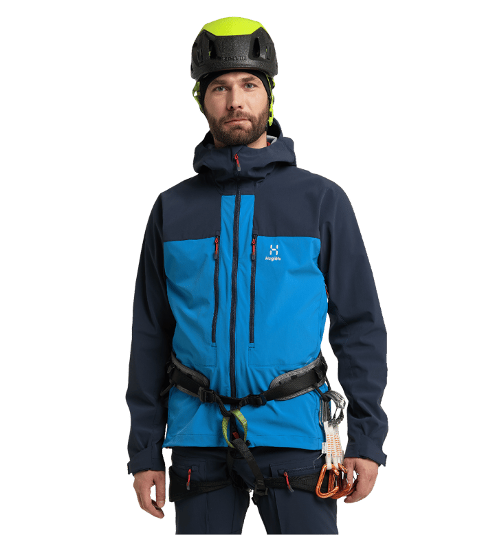 Haglöfs Men's Roc Sight Softshell Jacket Nordic Blue/Tarn Blue Haglöfs