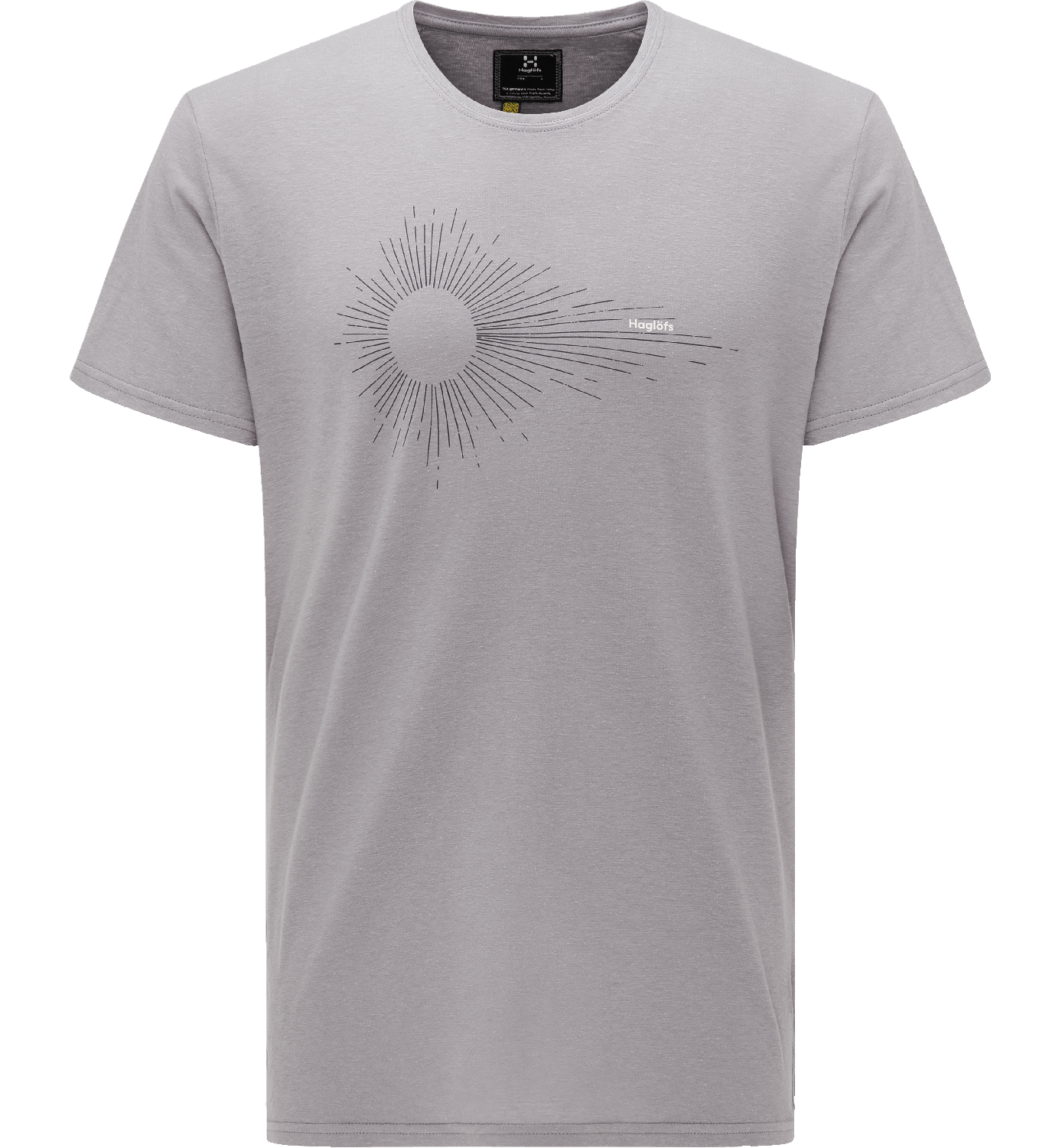 Haglöfs Men’s Träd Tee Print Concrete