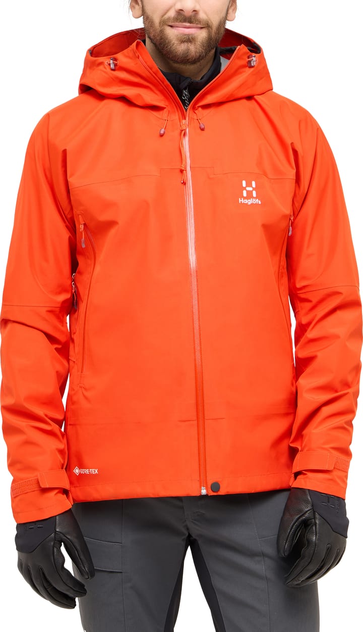 Haglöfs Men's ROC Flash GORE-TEX Jacket Habanero Haglöfs