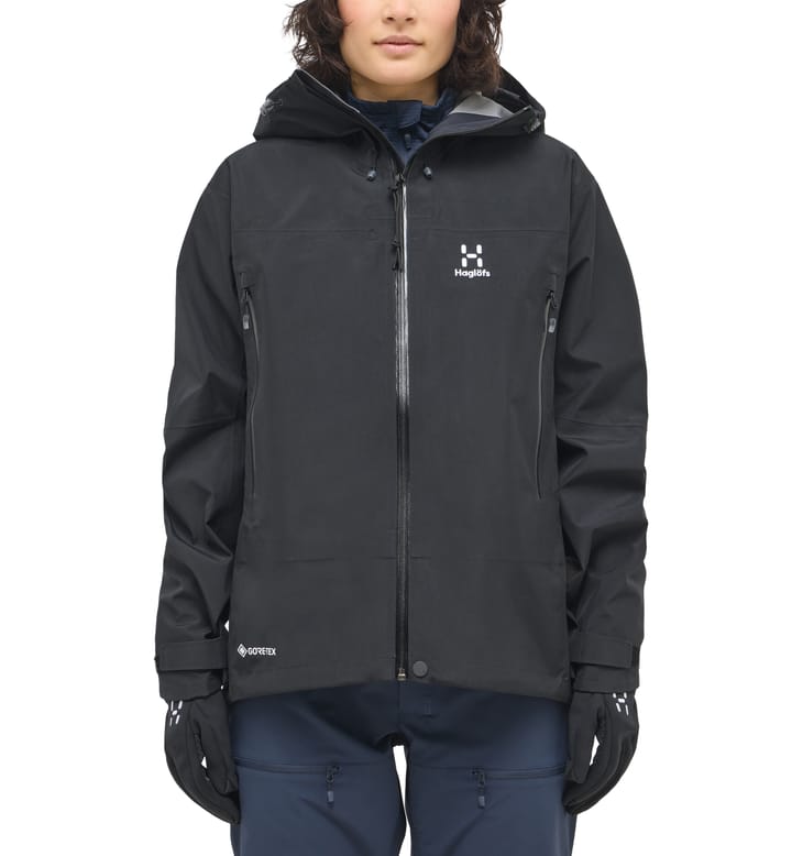 Haglöfs Roc Flash Gtx Jacket Women True Black Haglöfs