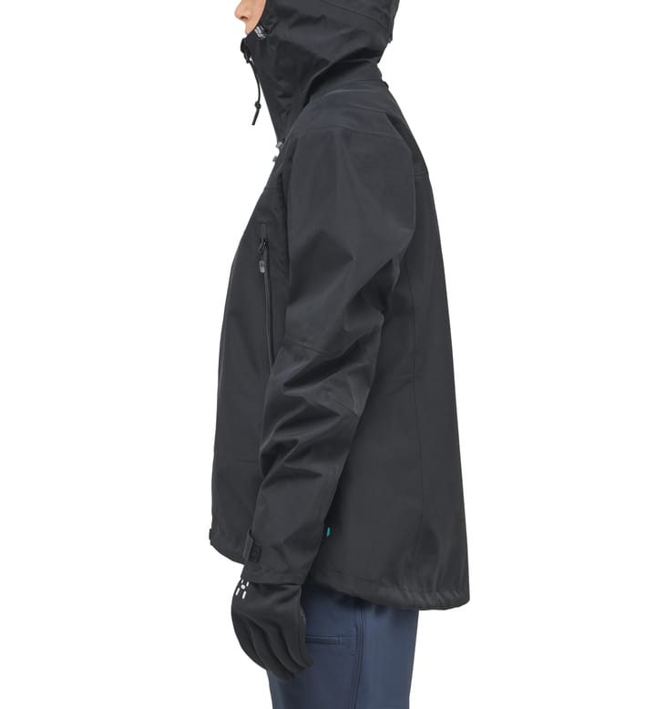 Haglöfs Roc Flash Gtx Jacket Women True Black Haglöfs