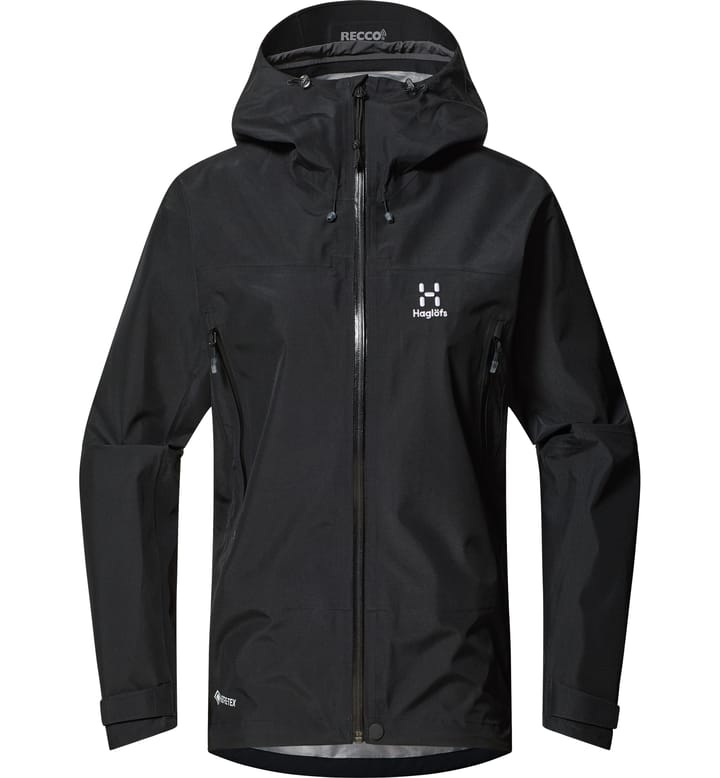 Haglöfs Roc Flash Gtx Jacket Women True Black Haglöfs