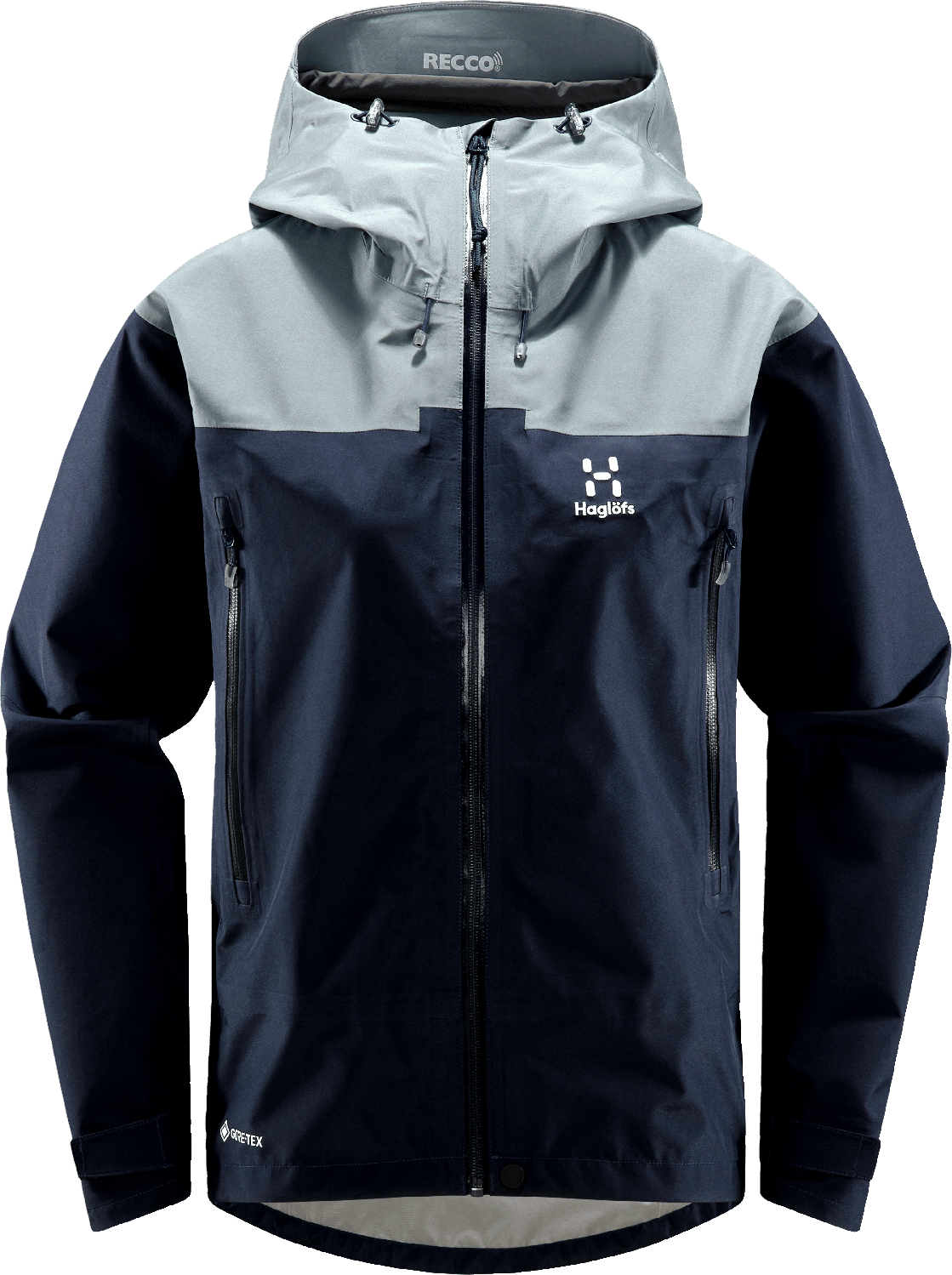 Haglöfs Roc Flash Gtx Jacket Women Tarn Blue/Steel Blue