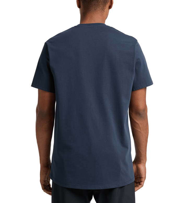 Haglöfs Men's Camp Tee Tarn Blue Solid Haglöfs