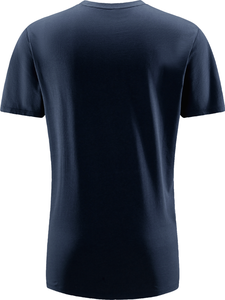 Haglöfs Men's Camp Tee Tarn Blue Solid Haglöfs