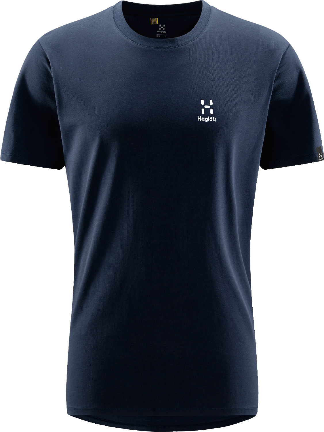 Haglöfs Men’s Camp Tee Tarn Blue Solid