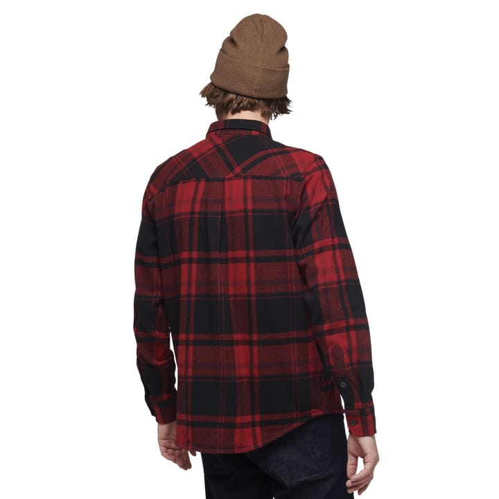 Black Diamond Men's Project Flannel Shirt Steel Grey Black Diamond