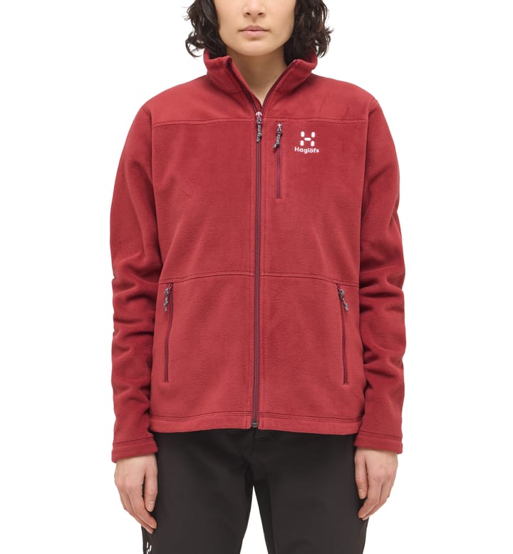 Haglöfs Hajk Mid Jacket Women Carmine Red Haglöfs