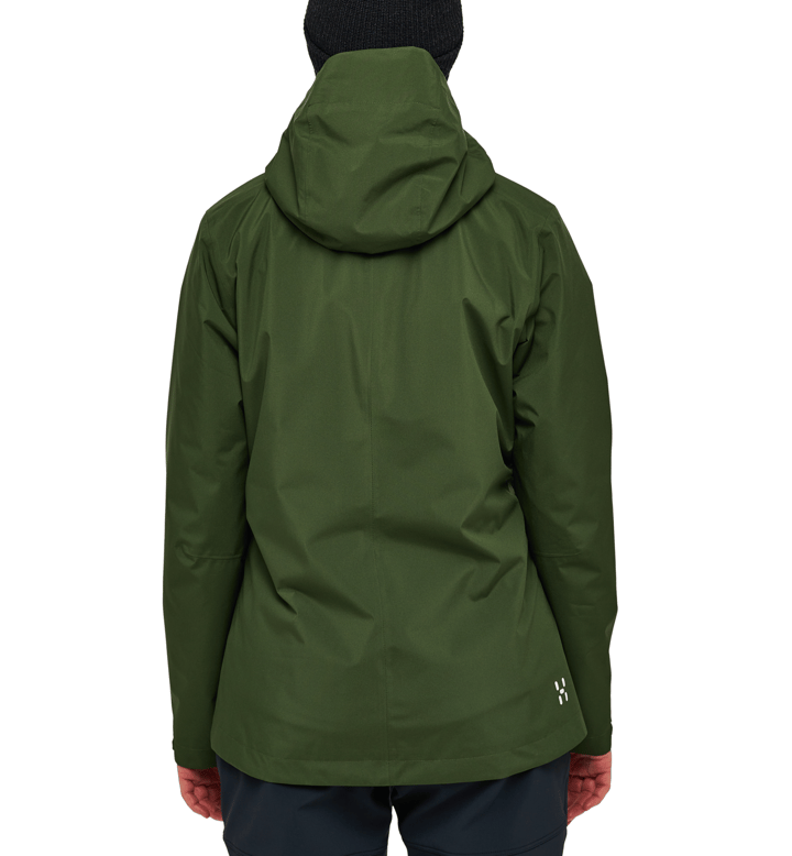 Haglöfs Women's Gran 3-in-1 Proof Jacket Seaweed Green/Olive Green Haglöfs