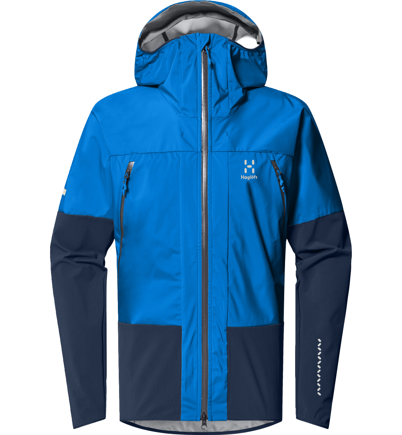 Haglöfs Men’s L.I.M Hybrid Touring Hood Electric Blue/Tarn Blue