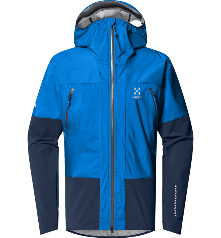 Haglöfs Men's L.I.M Hybrid Touring Hood Electric Blue/Tarn Blue Haglöfs