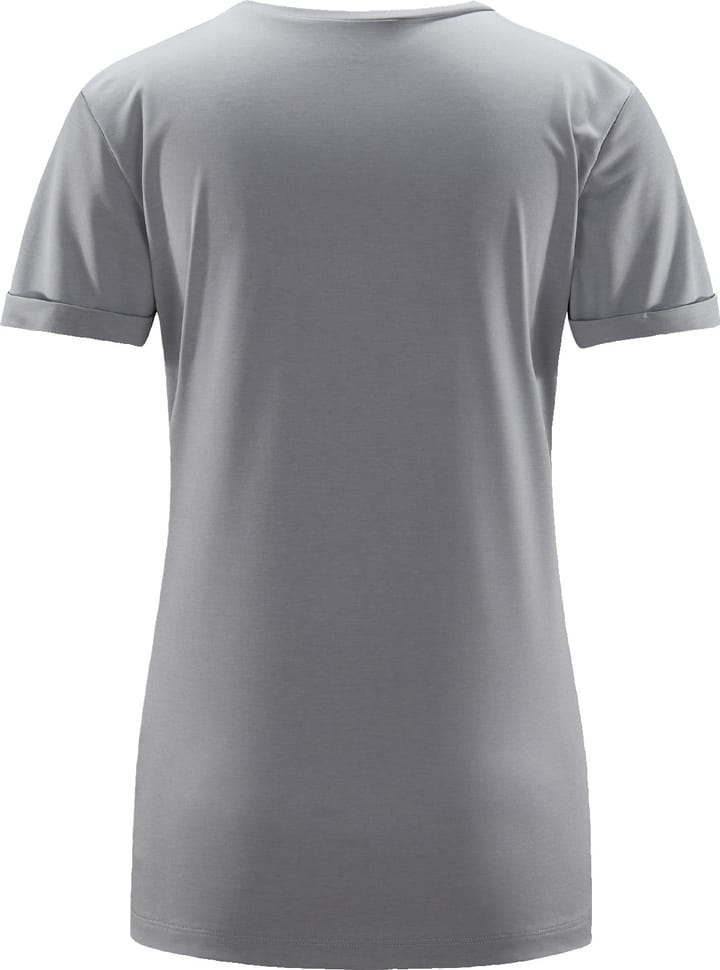 Haglöfs Women's Ridge Hike Tee Concrete Solid Haglöfs