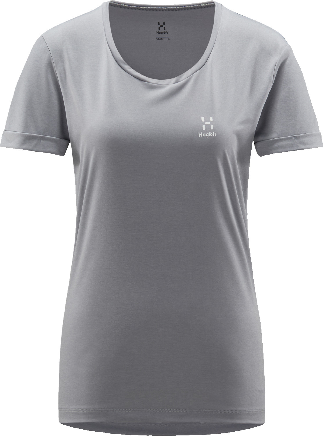 Haglöfs Women’s Ridge Hike Tee Concrete Solid