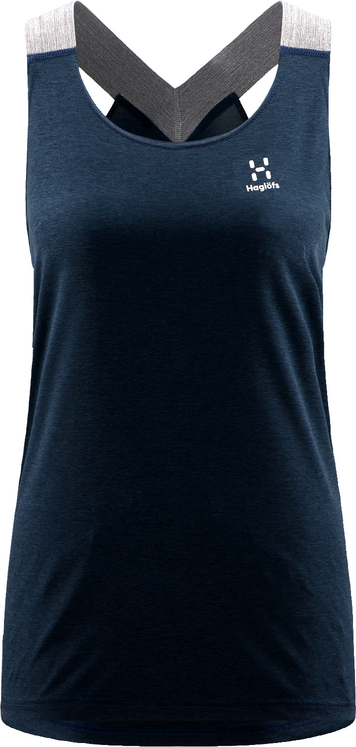 Haglöfs Women’s Ridge Tank Tarn Blue Solid