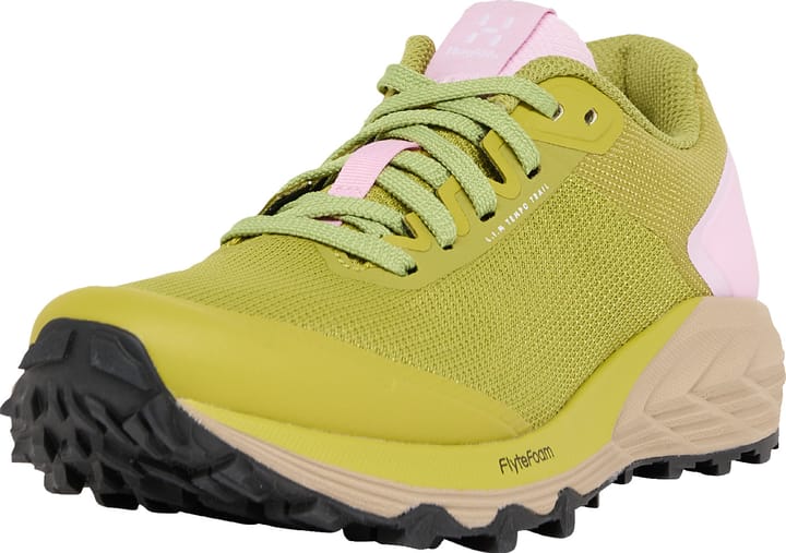 Haglöfs Women's L.I.M Tempo Trail Low Lime Green/Fresh Pink Haglöfs