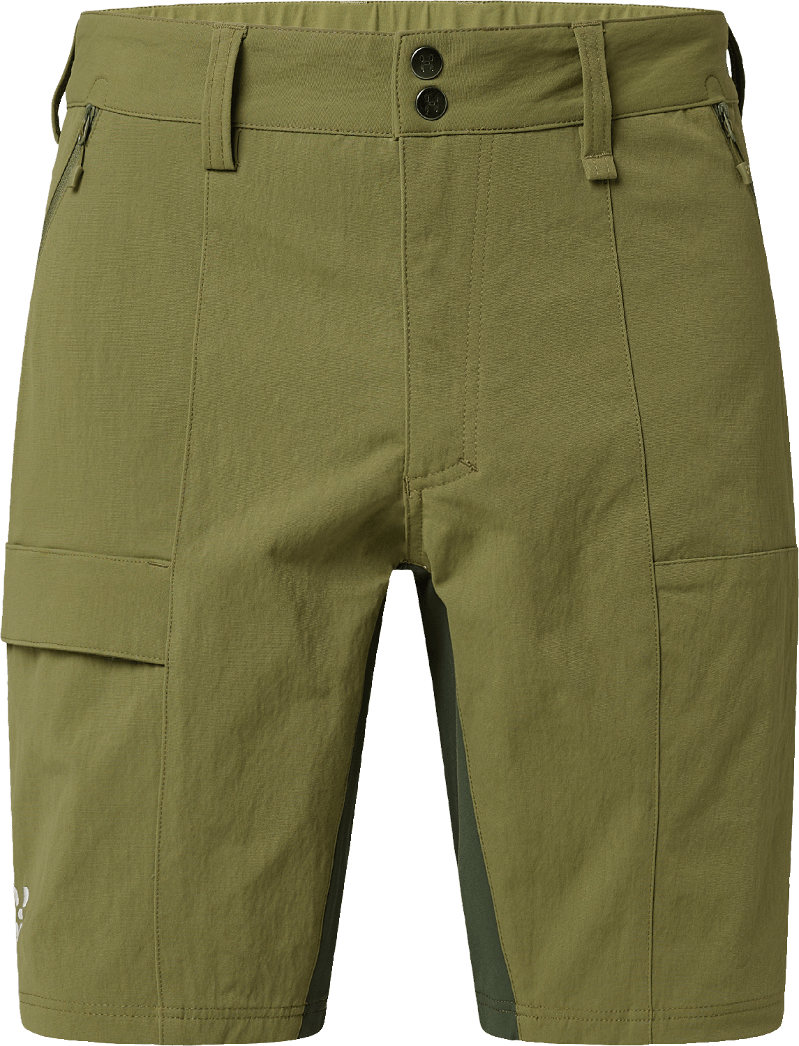 Haglöfs Mid Standard Shorts Men Olive Green/Seaweed Green