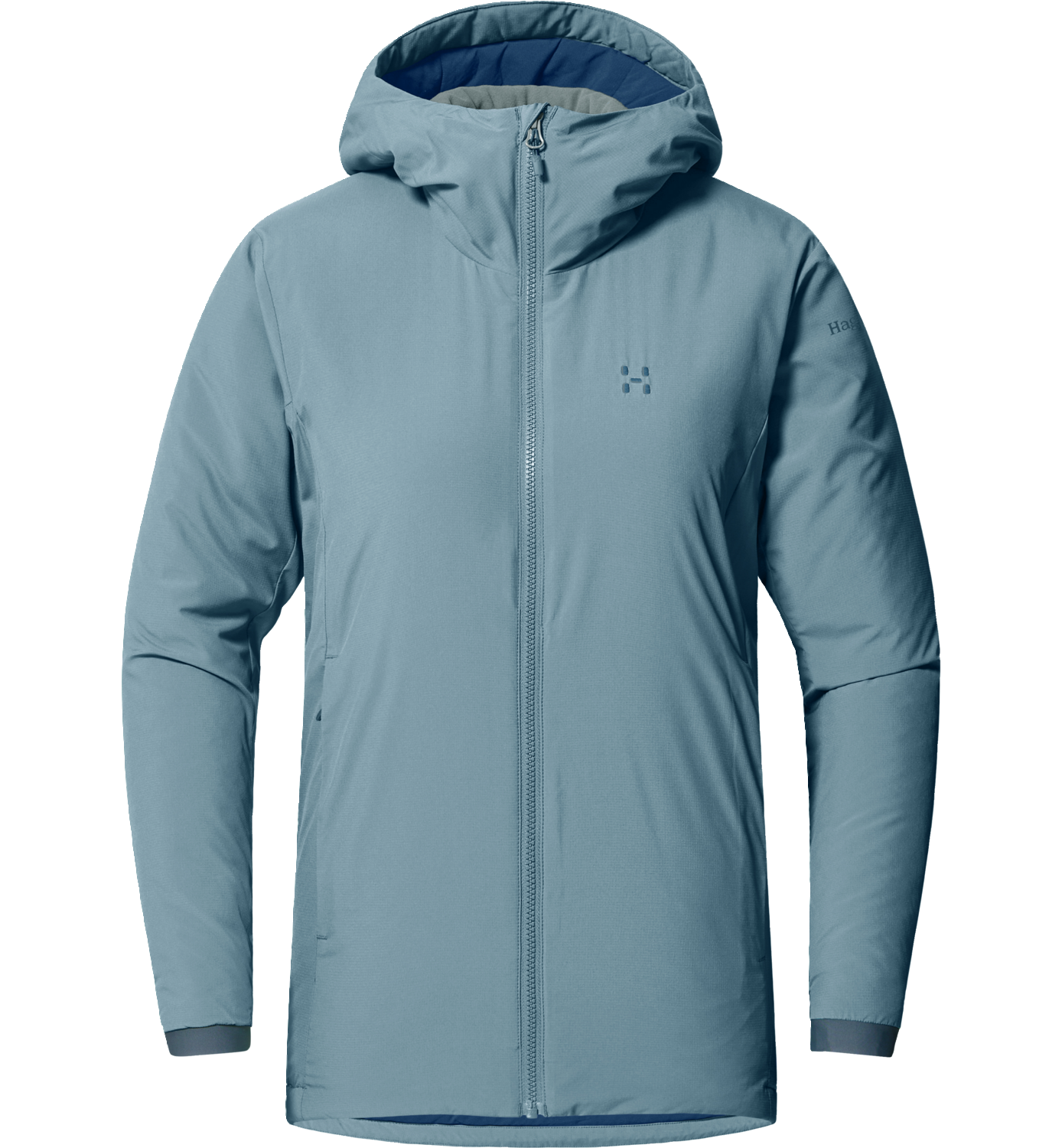 Haglöfs Women’s Mimic Alert Hood Steel Blue