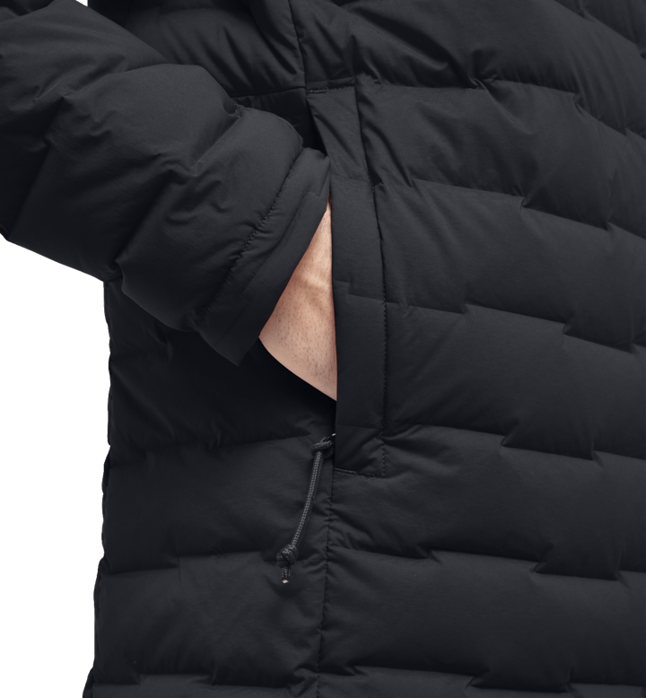 Haglöfs Men's Spitz Down Hood True Black Haglöfs