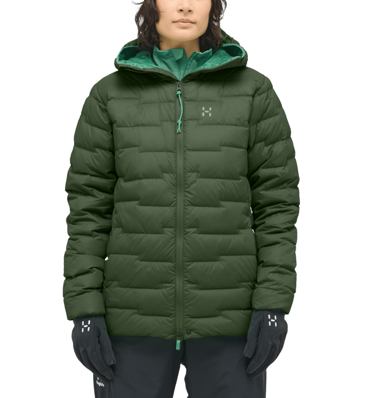 Haglöfs Women's Roc Flash Down Hood Seaweed Green Haglöfs