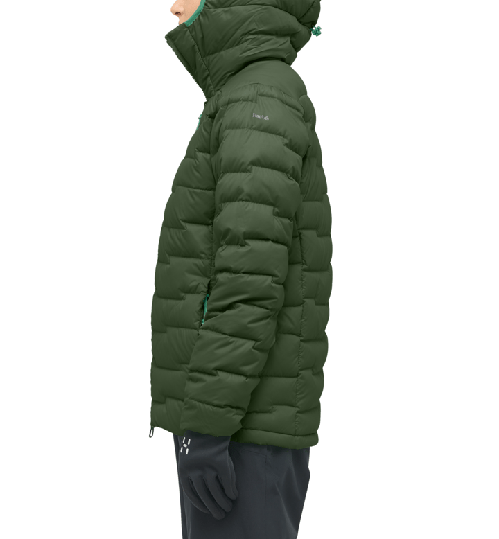 Haglöfs Women's Roc Flash Down Hood Seaweed Green Haglöfs