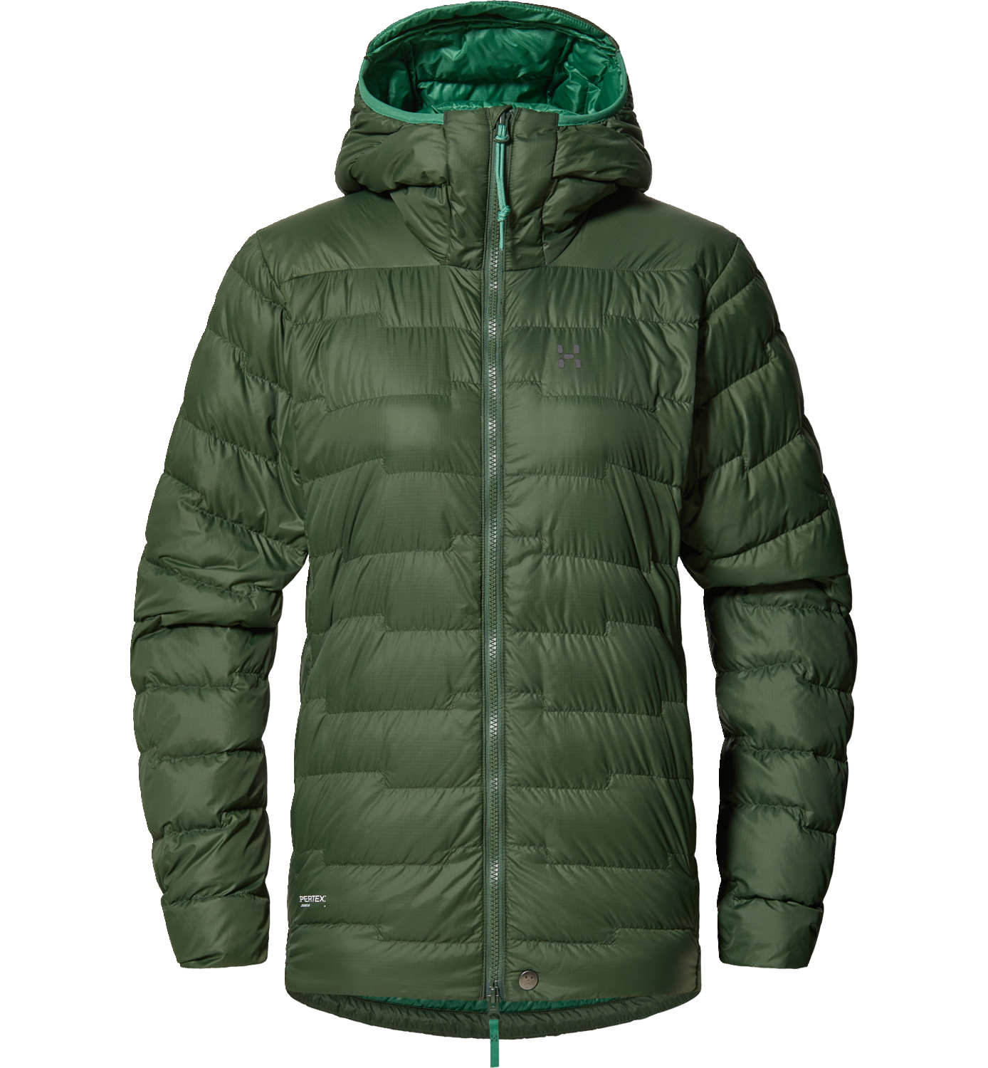 Haglöfs Women’s Roc Flash Down Hood Seaweed Green