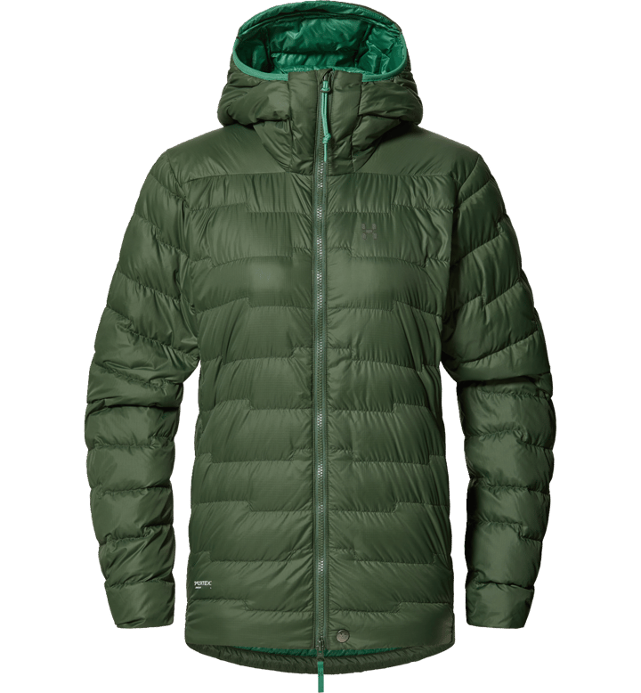 Haglöfs Women's Roc Flash Down Hood Seaweed Green Haglöfs