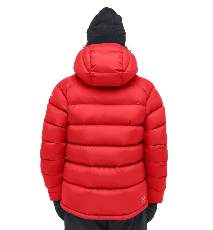 Haglöfs Women's Rosson Down Hood Bright Red Haglöfs