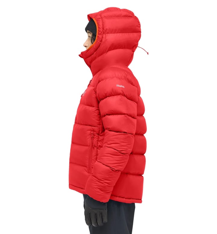 Haglöfs Women's Rosson Down Hood Bright Red Haglöfs