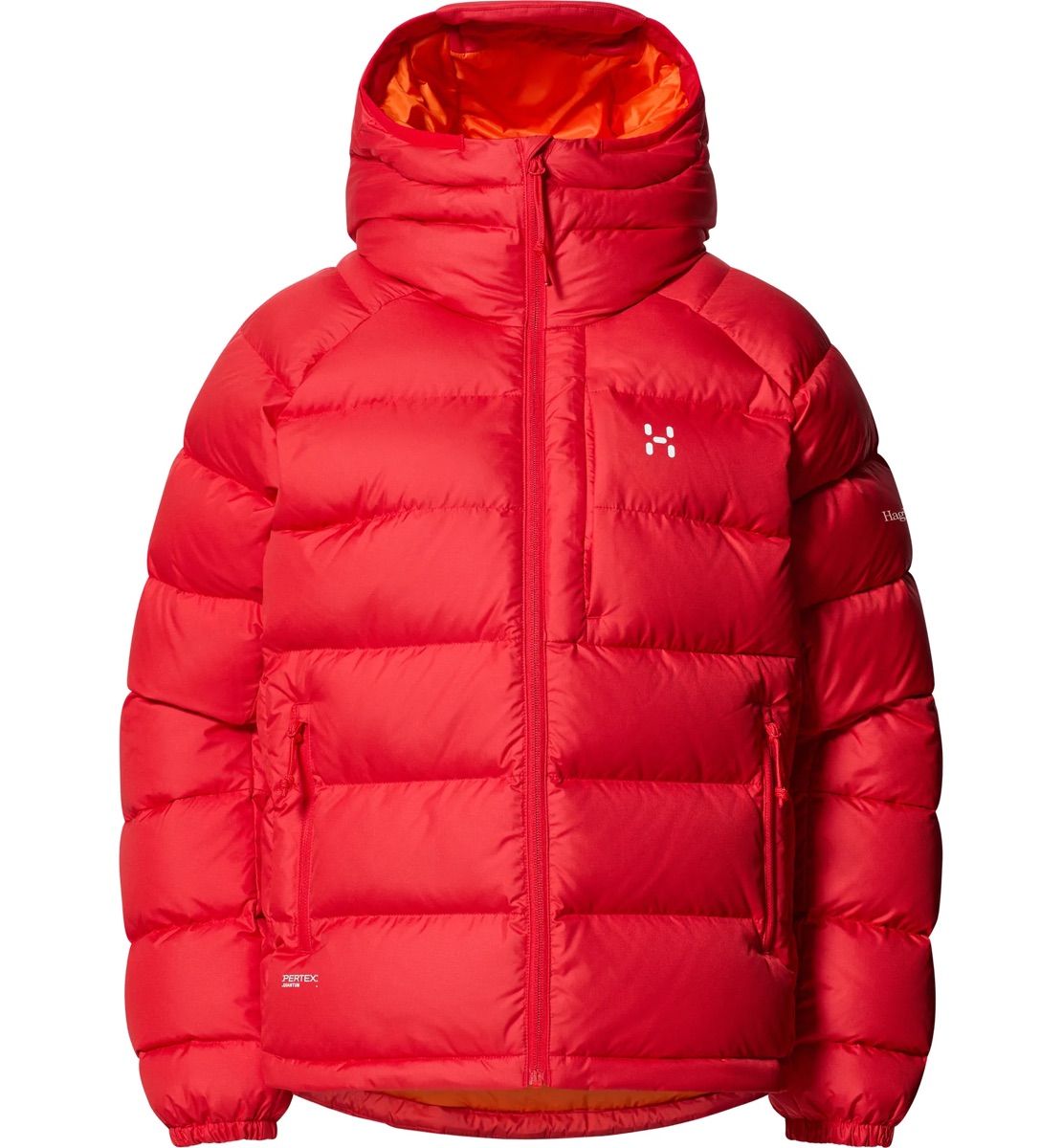 Haglöfs Women's Rosson Down Hood Bright Red