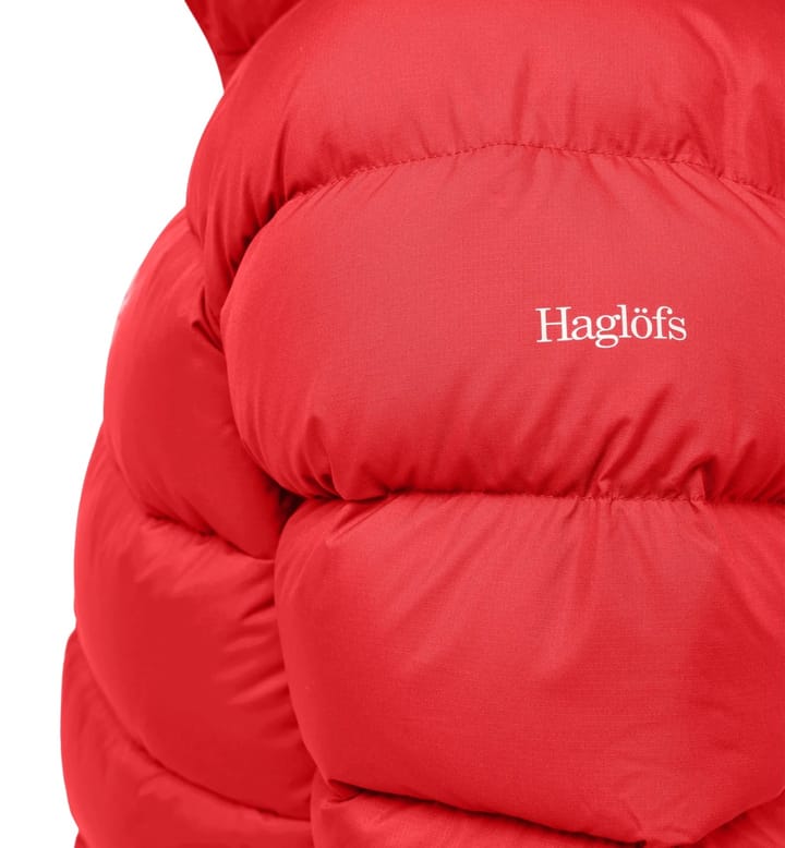 Haglöfs Women's Rosson Down Hood Bright Red Haglöfs