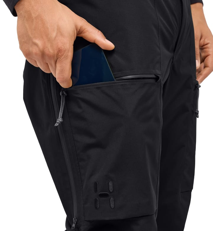 Haglöfs Men's Latnja GORE-TEX Insulated Pant True Black Haglöfs