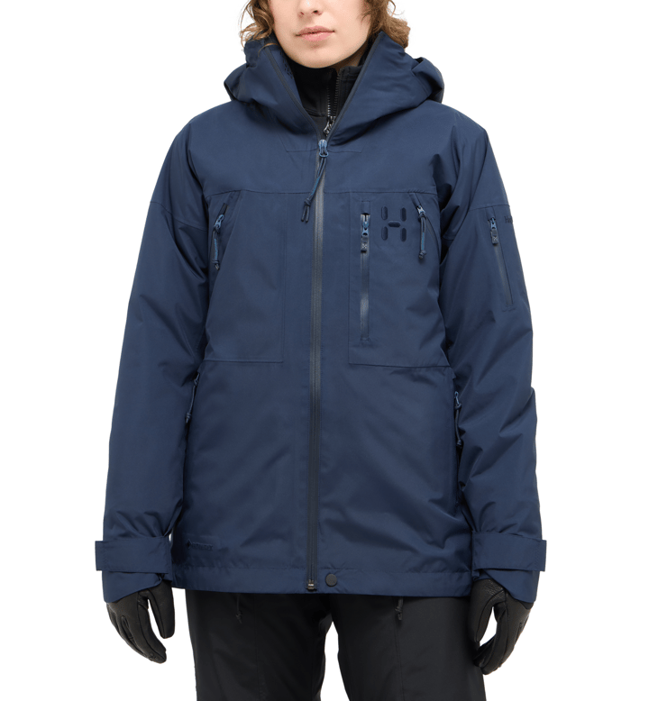 Haglöfs Women's Latnja GORE-TEX Insulated Jacket Tarn Blue Haglöfs