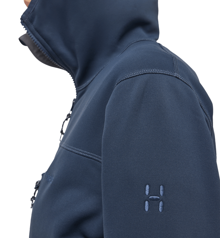 Haglöfs Women's Rosson Mid Hood Tarn Blue Haglöfs