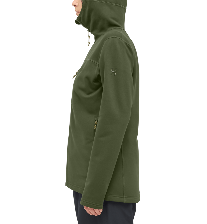 Haglöfs Women's Rosson Mid Hood Seaweed Green Haglöfs