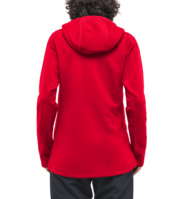 Haglöfs Women's Rosson Mid Hood Bright Red Haglöfs