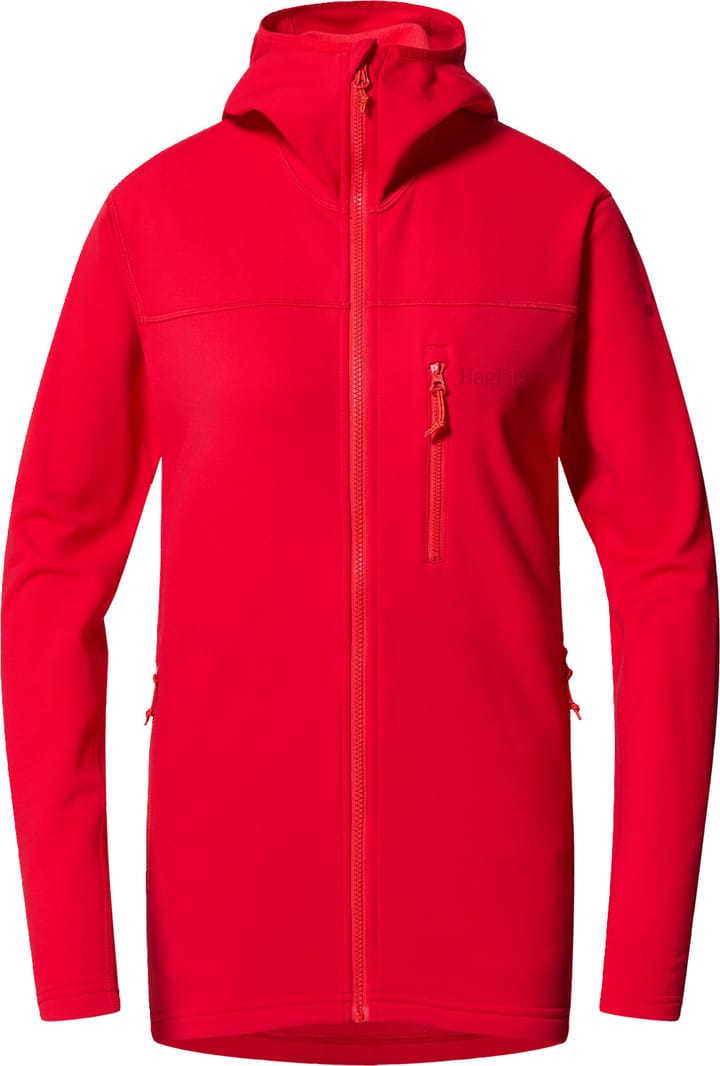 Haglöfs Women's Rosson Mid Hood Bright Red Haglöfs