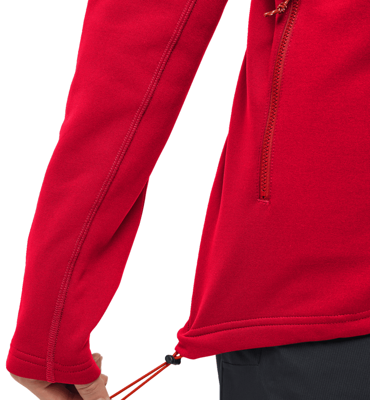 Haglöfs Women's Rosson Mid Hood Bright Red Haglöfs