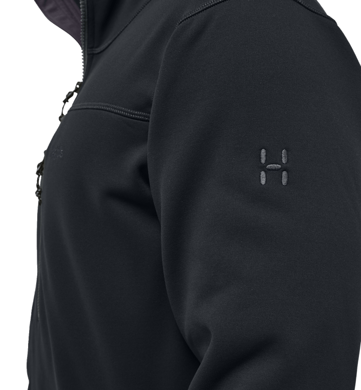 Haglöfs Men's Rosson Mid Hood True Black Haglöfs