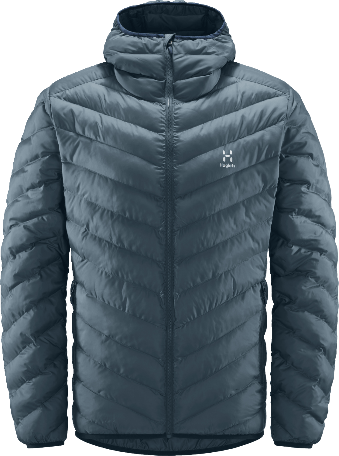 Haglöfs Men's Särna Mimic Hood Steel Blue