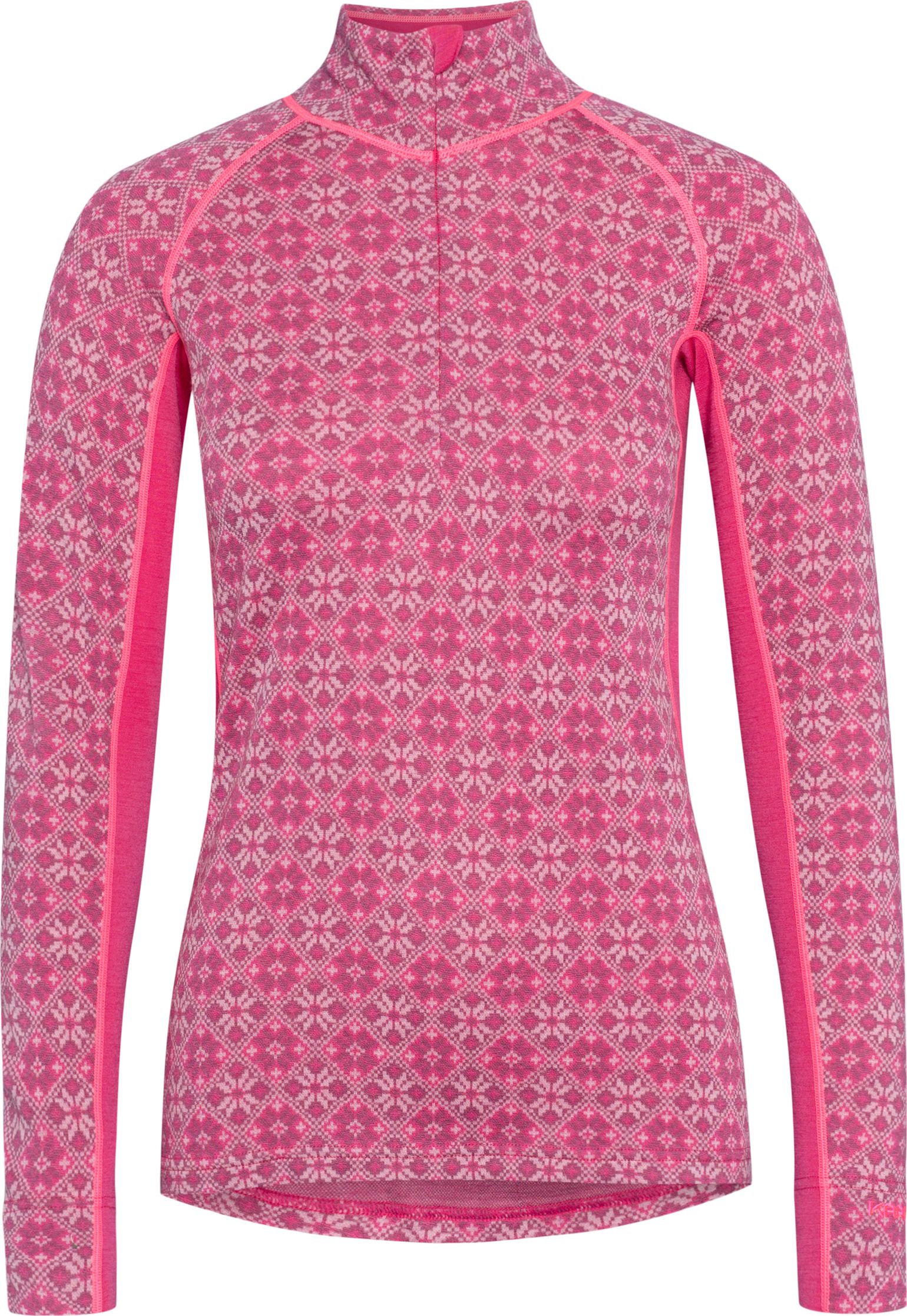 Kari Traa Women's Rose Light Half Zip Bright Pink