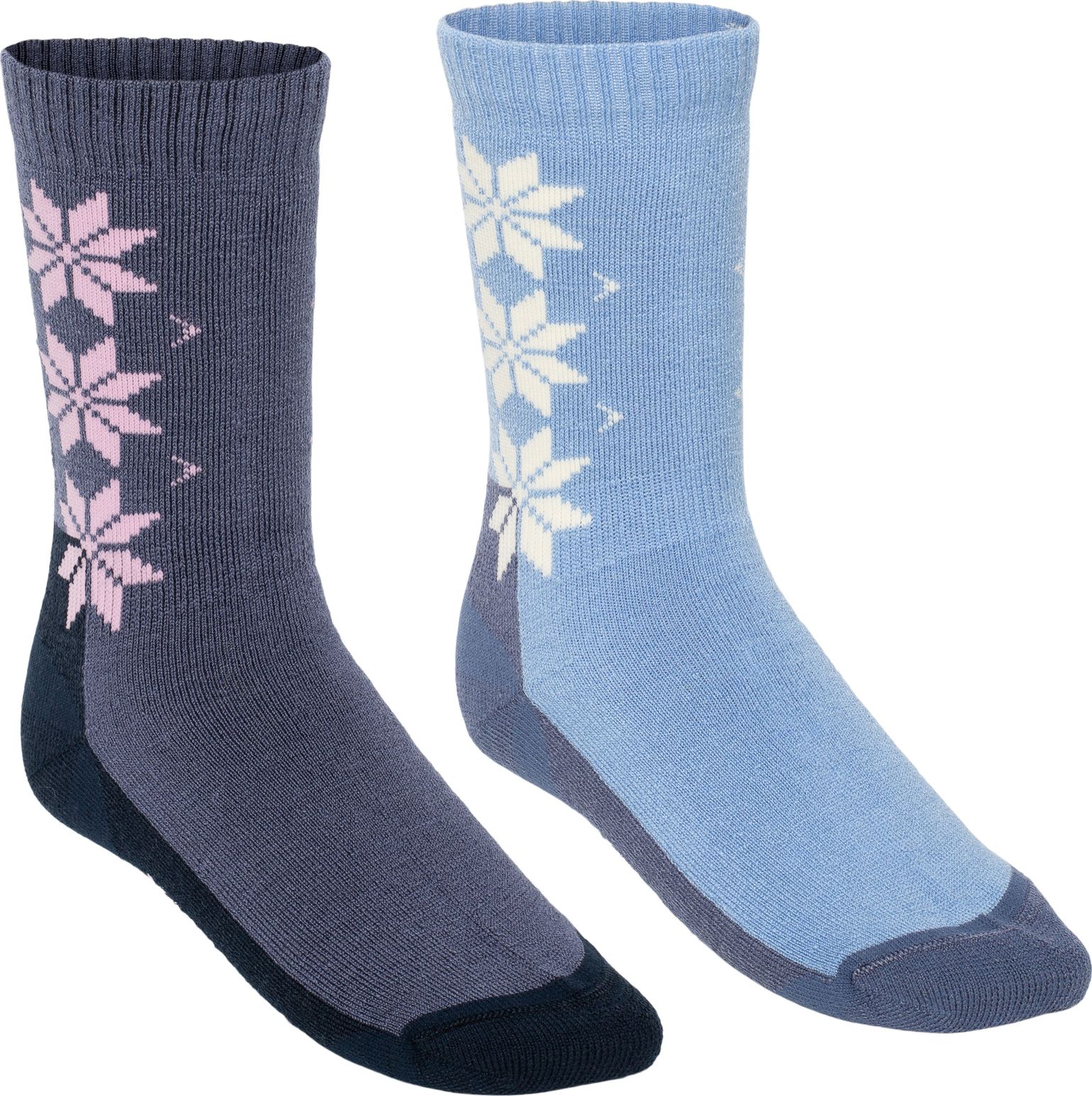 Kari Traa Women's KT Wool Sock 2-pack Pastel Light Blue