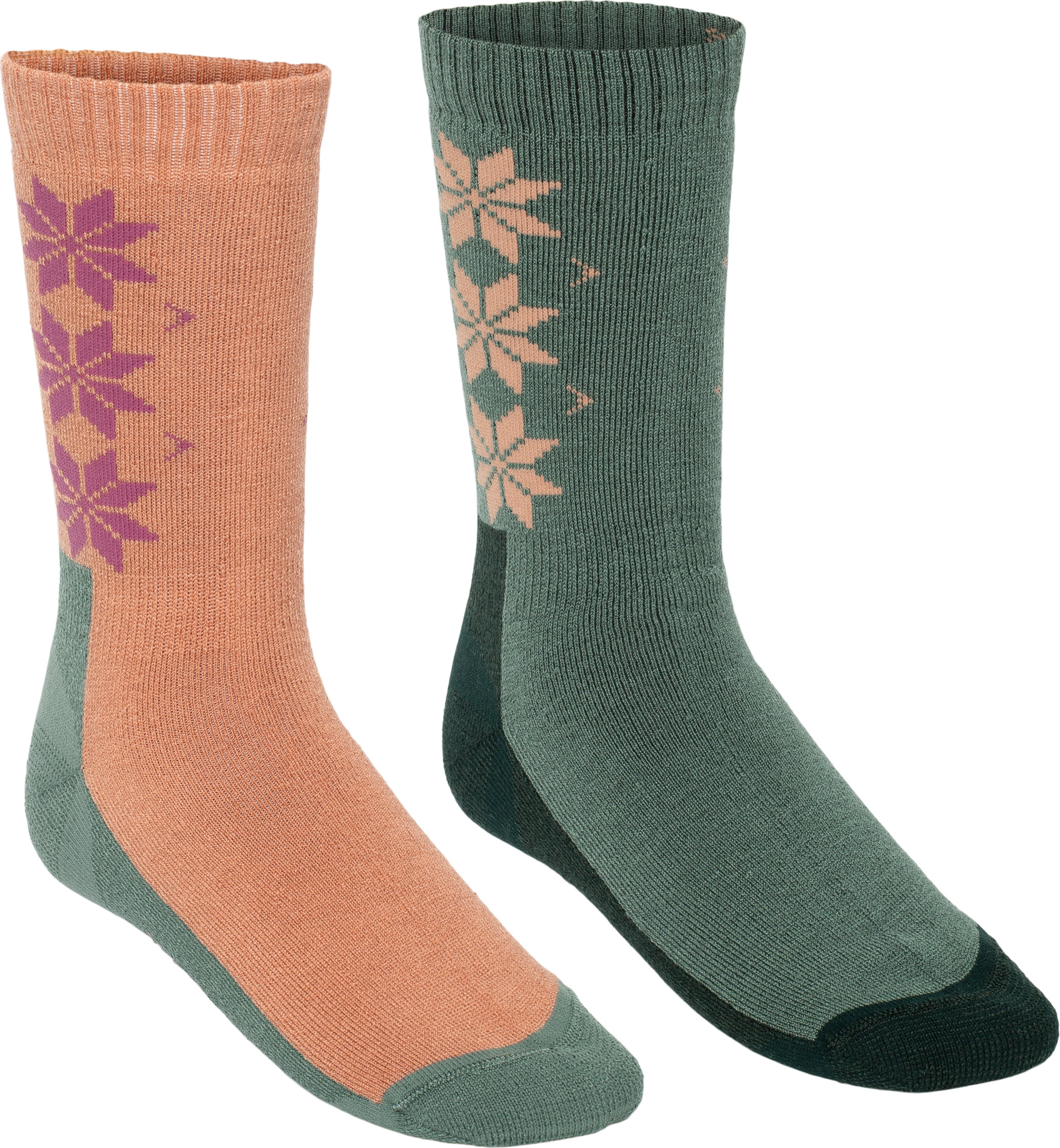 Kari Traa Women’s KT Wool Sock 2-pack Dusty Midtone Green