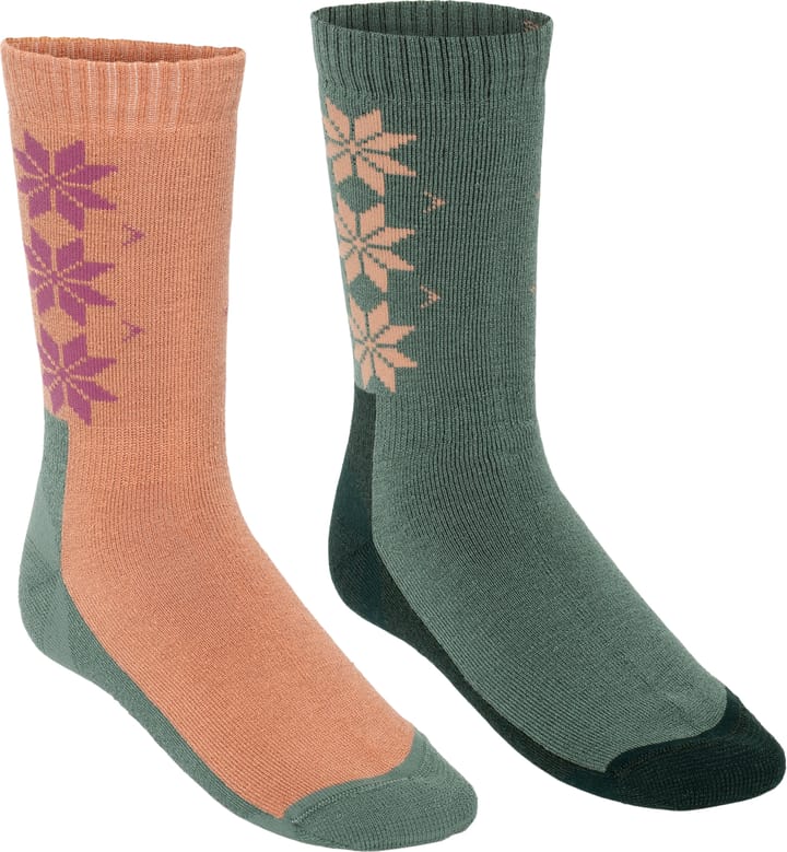 Kari Traa Women's KT Wool Sock 2-pack Dusty Midtone Green Kari Traa