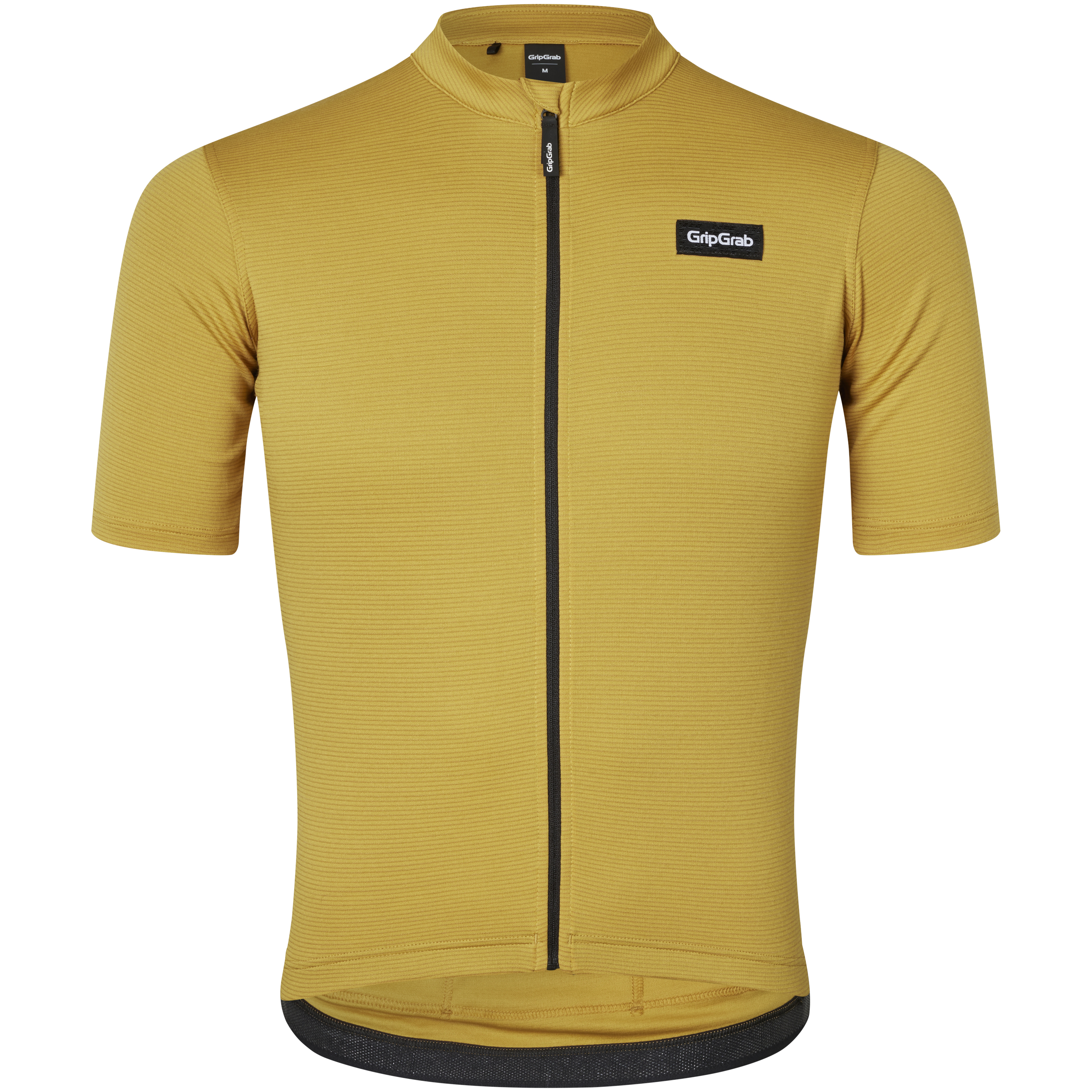 Gripgrab Men’s Gravelin Merinotech Short Sleeve Jersey Mustard Yellow