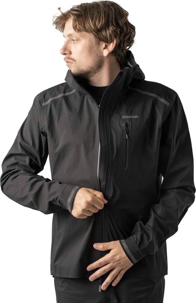 Gripgrab Unisex Gripgrab Explore Waterproof Lightweight Jacket Black Gripgrab