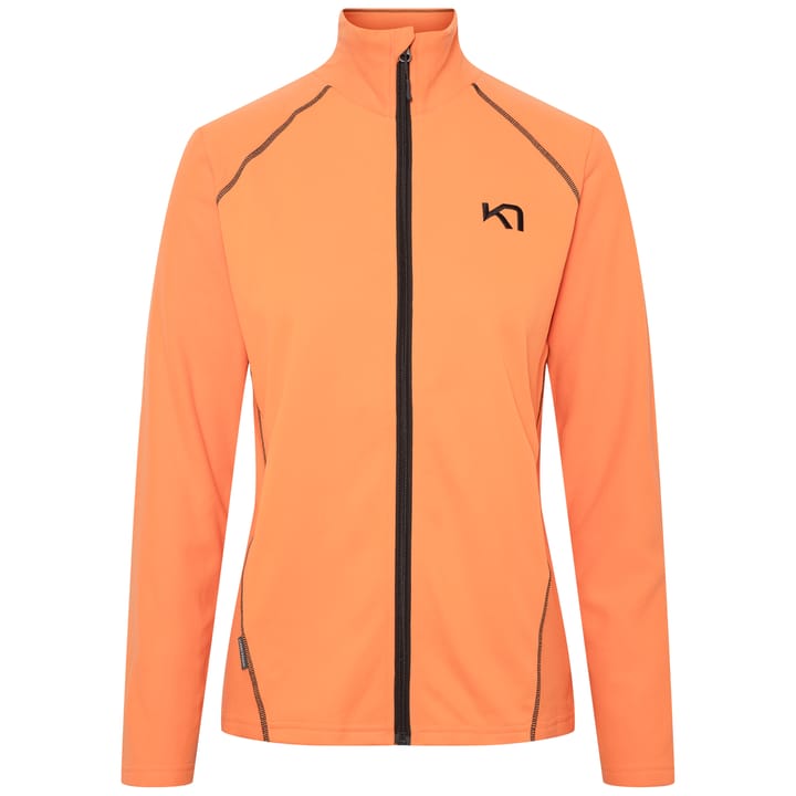 Kari Traa Women's Kari Full Zip Fleece Light Orange Kari Traa