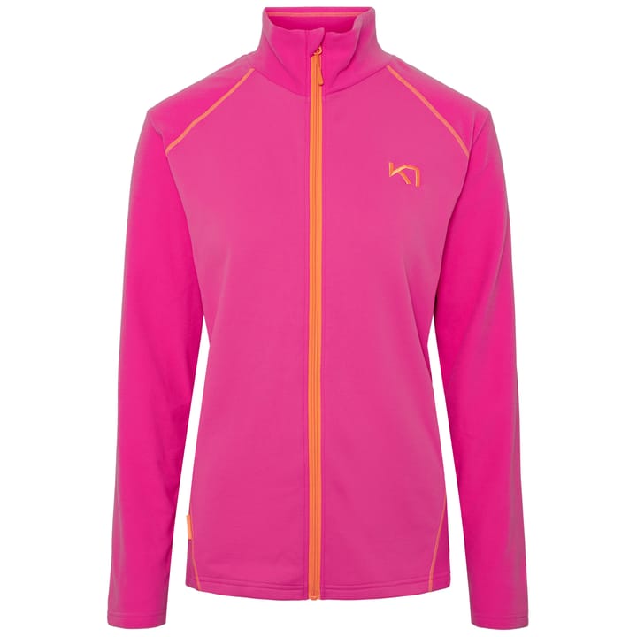 Kari Traa Women's Kari Full Zip Fleece Bright Pink Kari Traa